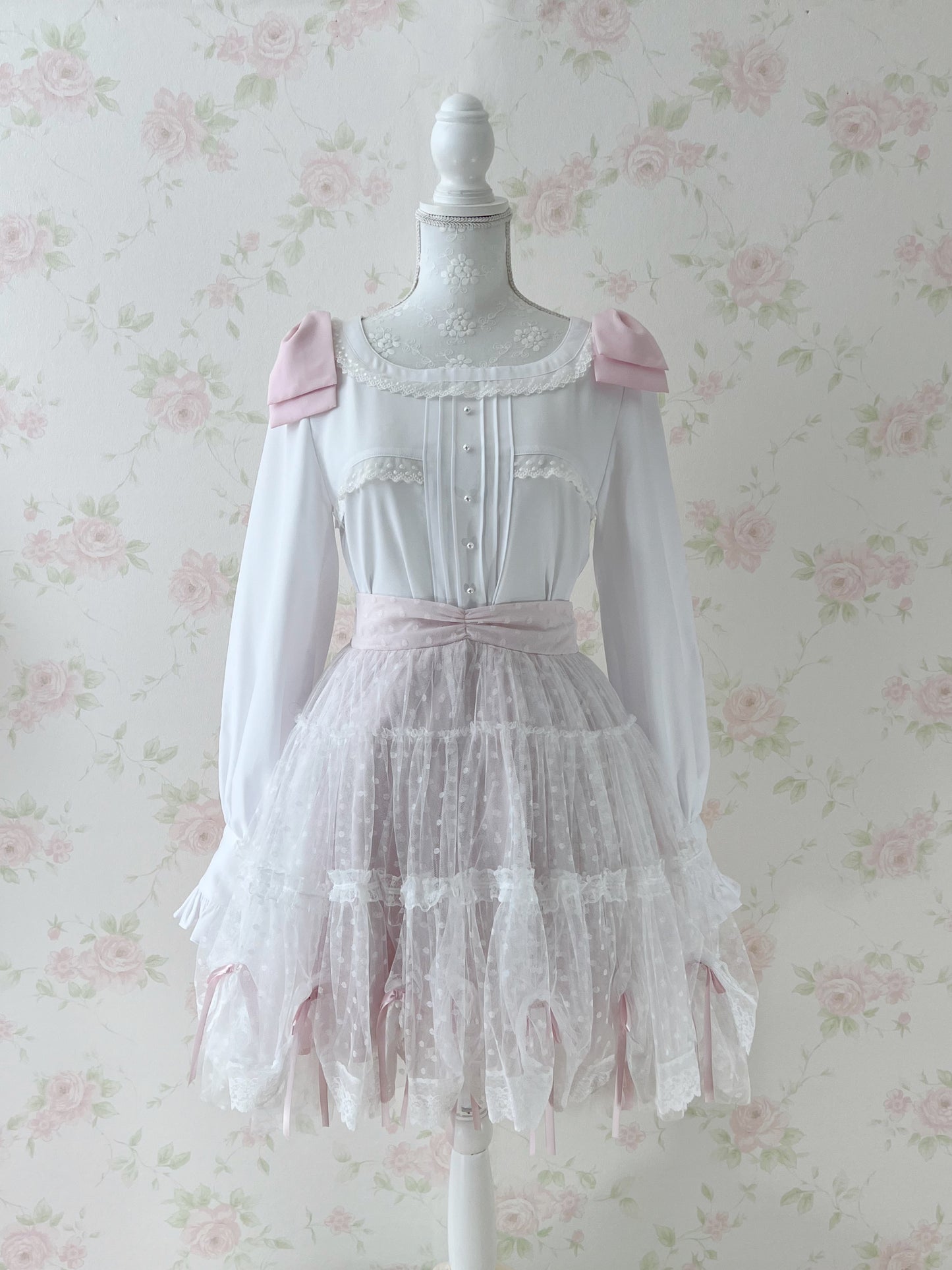 (Pre-Order) Once Upon A Ribbon Living My Dream Ribbon Blouse