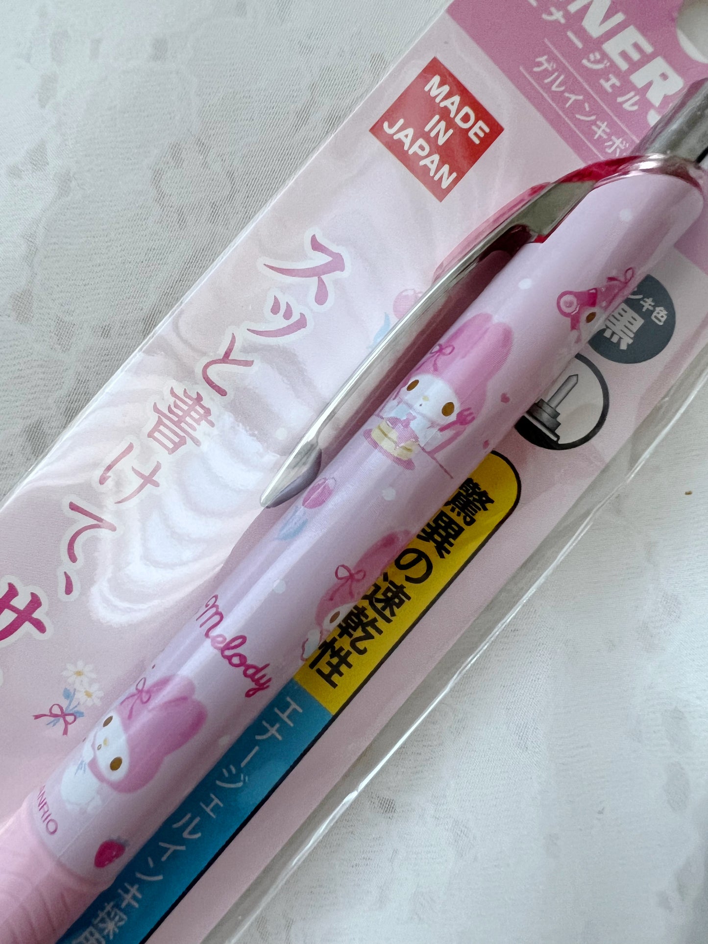 Sanrio ENERGEL Ballpoint Pen (My Melody/Cinnamoroll)