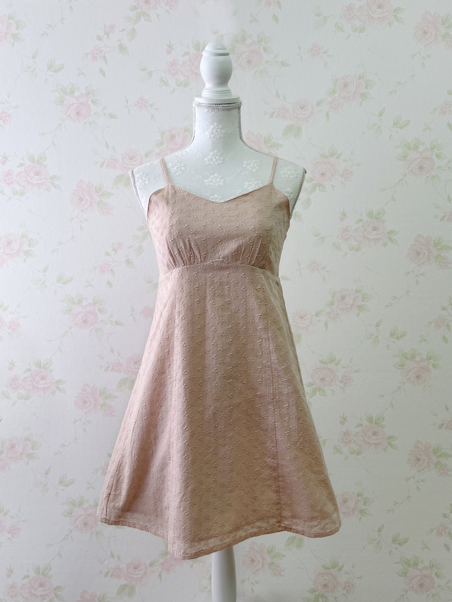 MAJESTIC LEGON Cotton Embroidery Dress