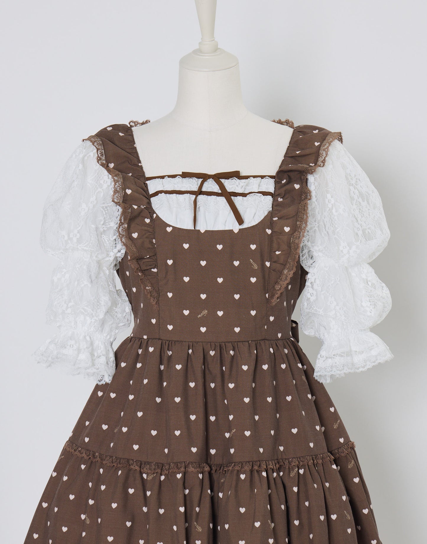 (Pre-order) mellfy memory Chocolate de Love Letter Dress