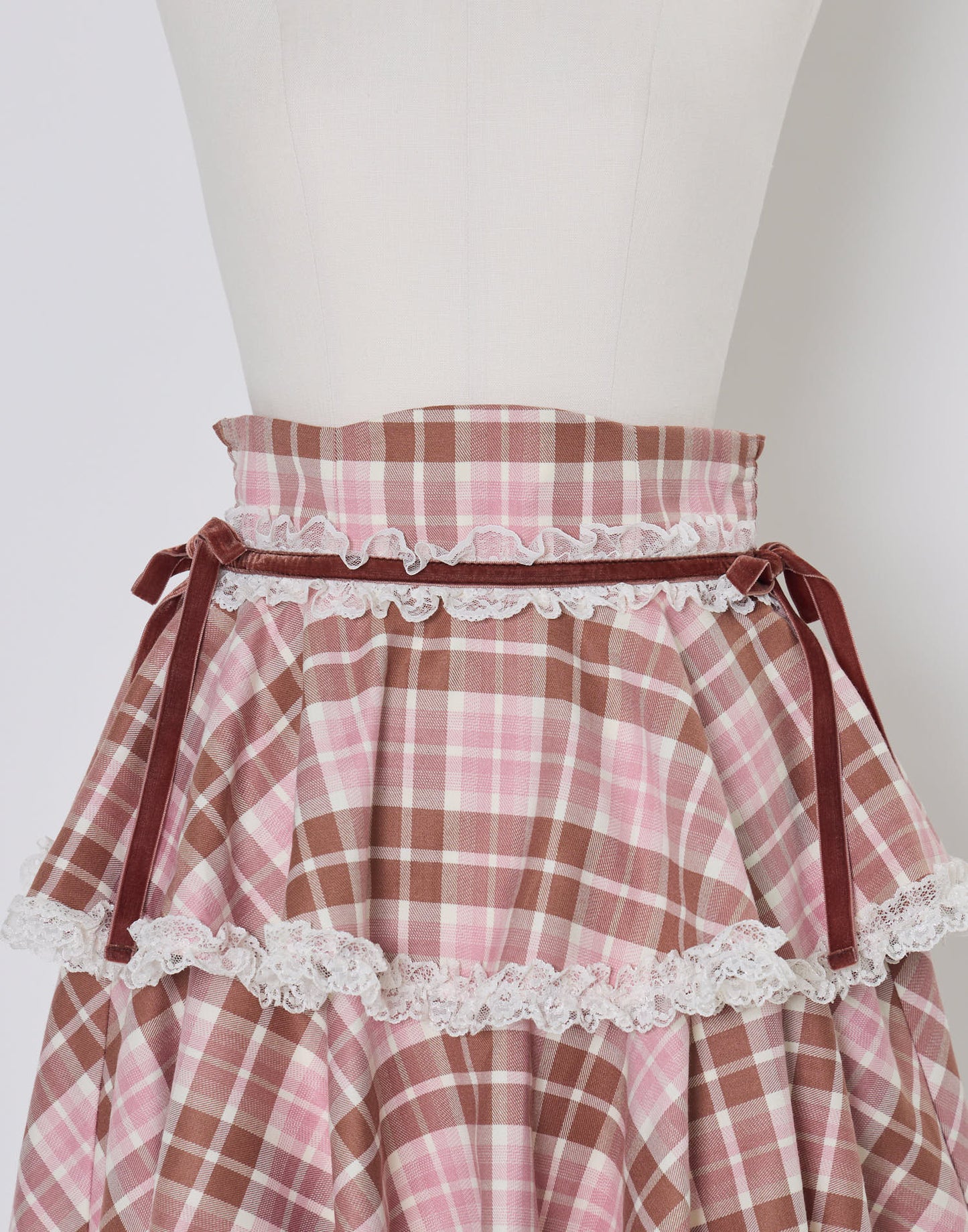 (Pre-order) mellfy memory Whipped Berry Café Skirt