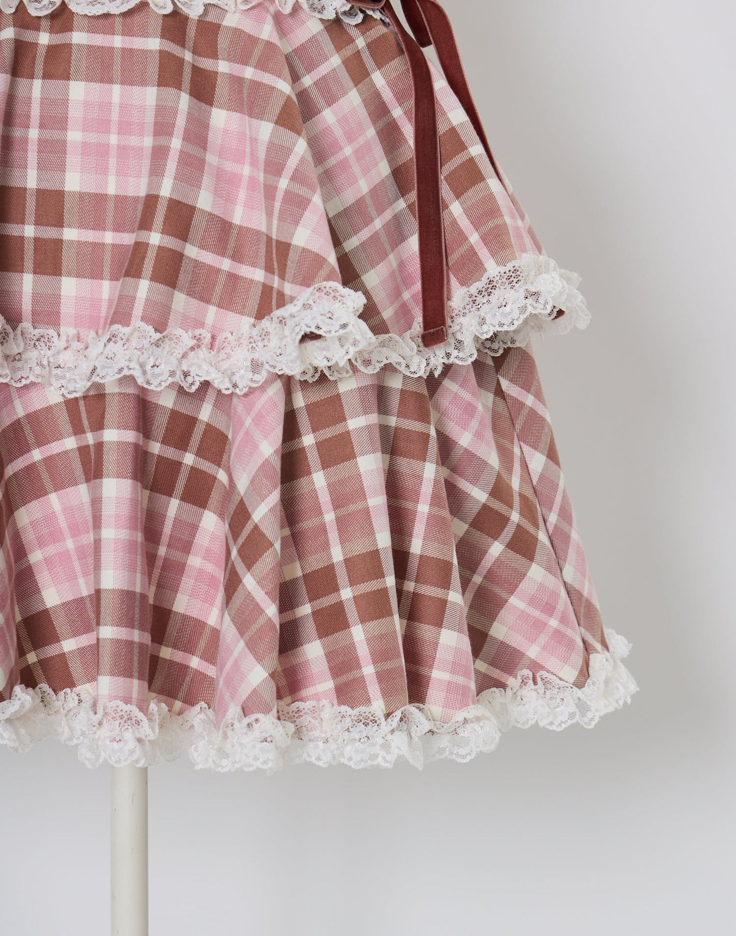 (Pre-order) mellfy memory Whipped Berry Café Skirt
