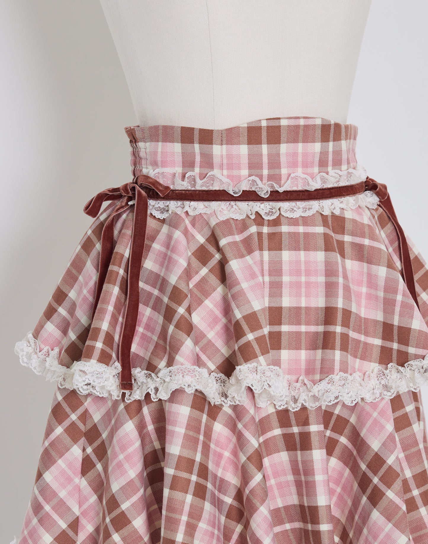 (Pre-order) mellfy memory Whipped Berry Café Skirt
