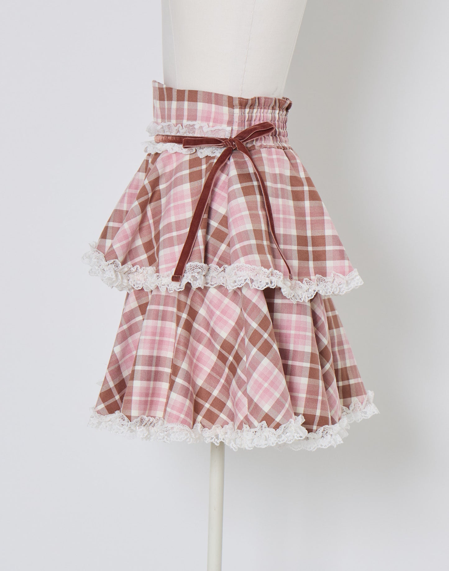 (Pre-order) mellfy memory Whipped Berry Café Skirt