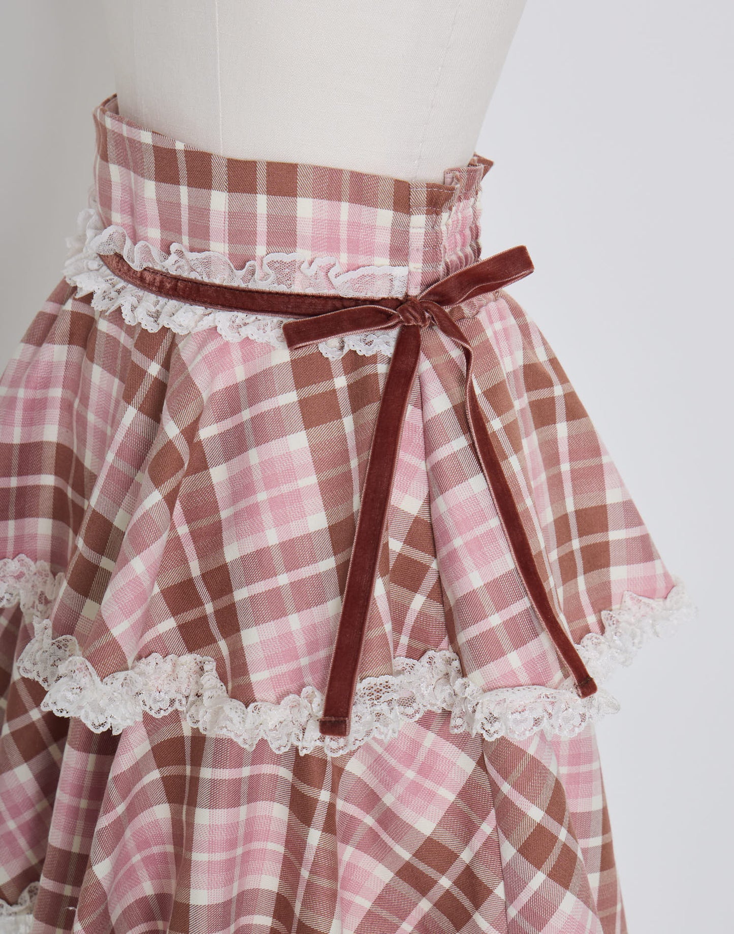 (Pre-order) mellfy memory Whipped Berry Café Skirt