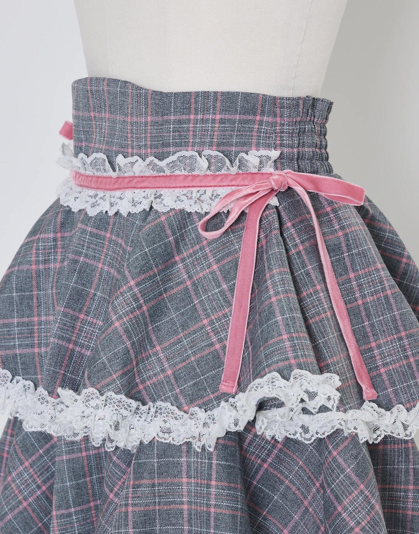 (Pre-order) mellfy memory Whipped Berry Café Skirt