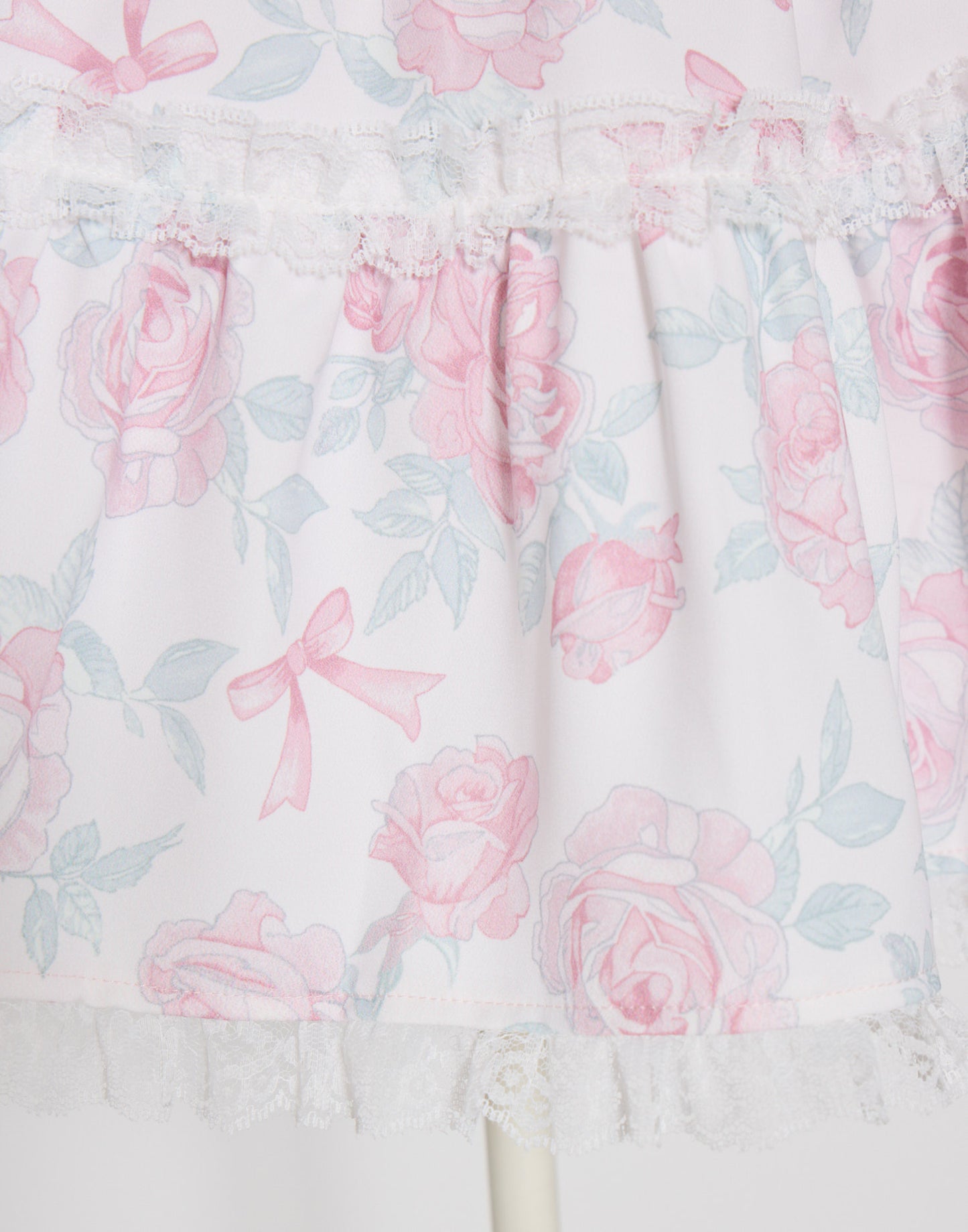 mellfy memory Rosy Flora tulle Veil Skirt