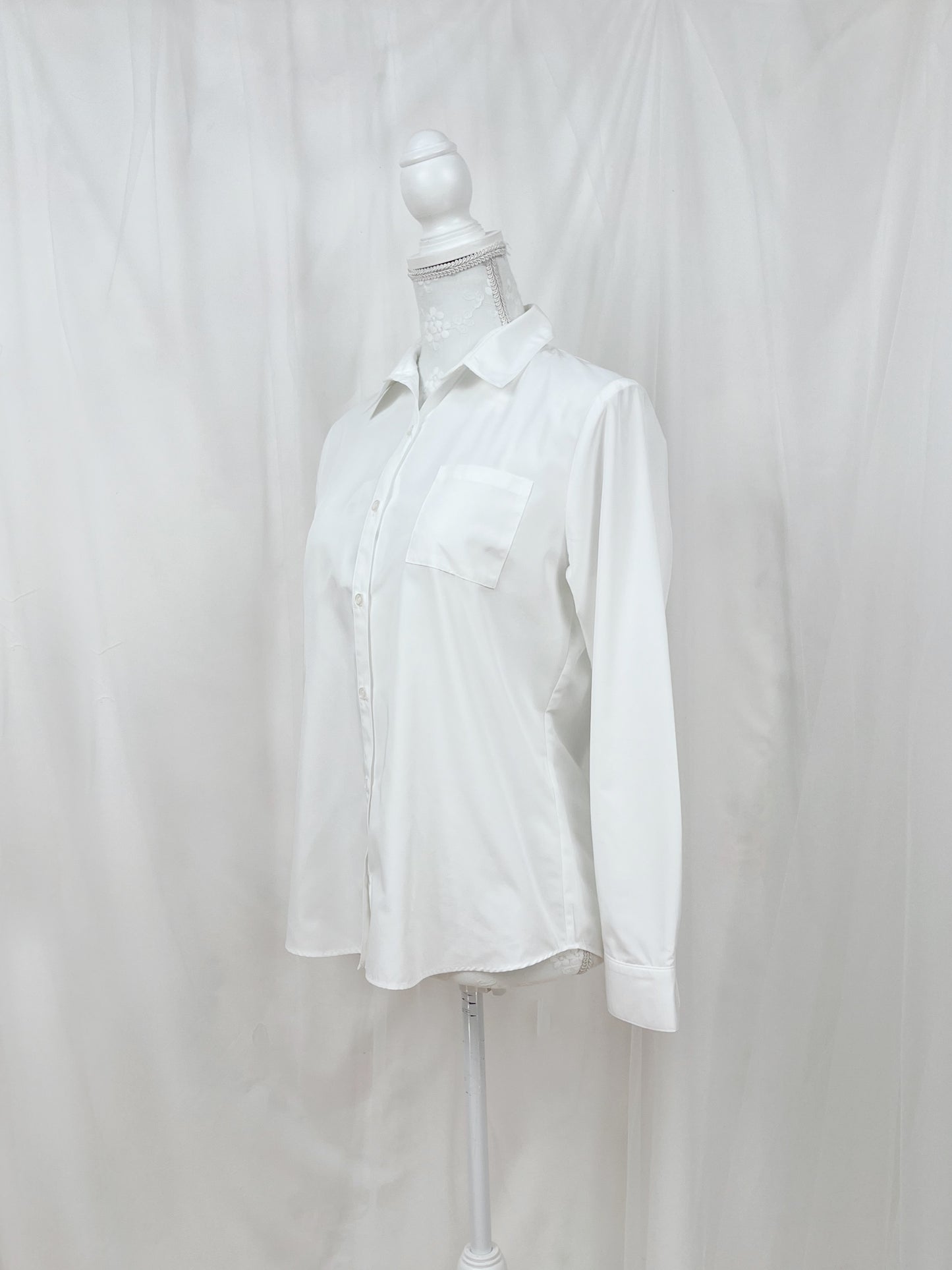 Standard Long Sleeved Shirt (White)
