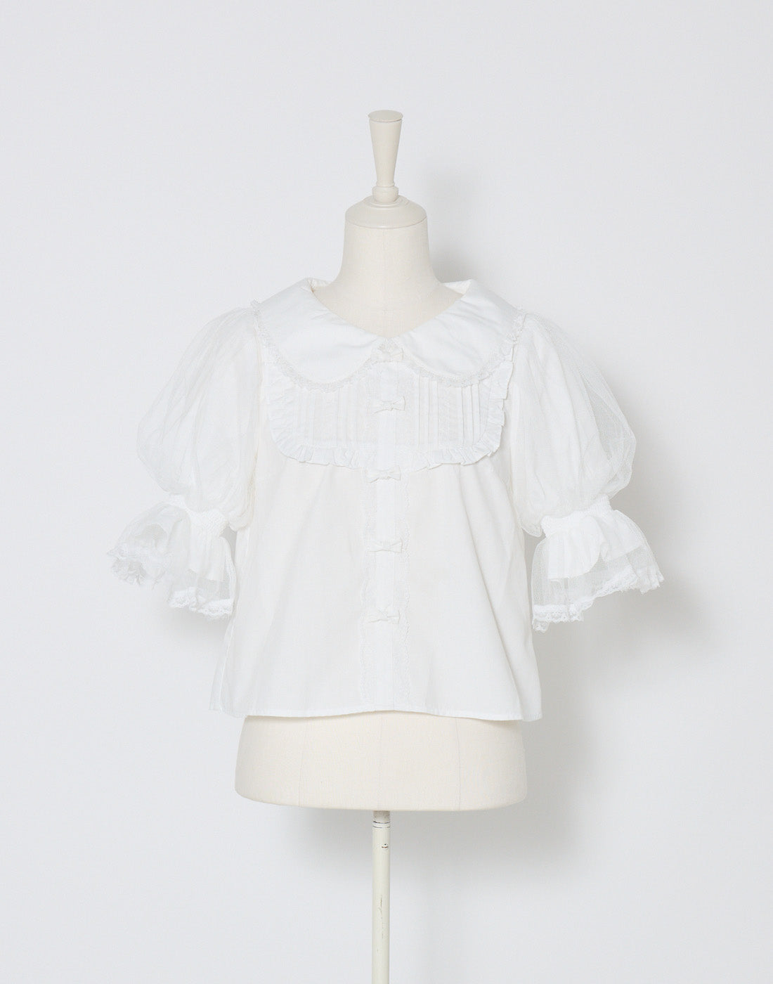 mellfy memory Dreamy mini ribbon Blouse