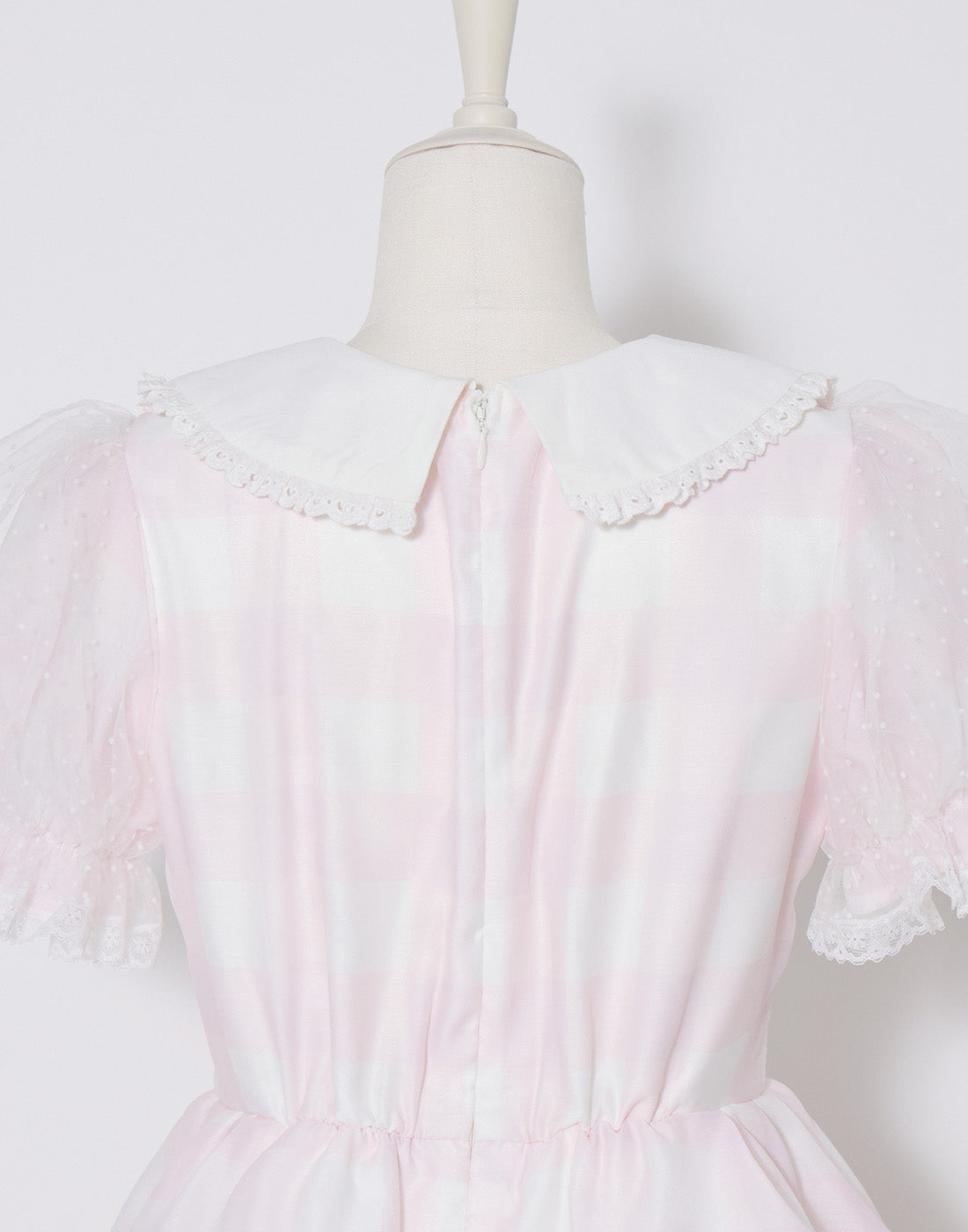 mellfy memory Fairy gingham tiered doll Dress