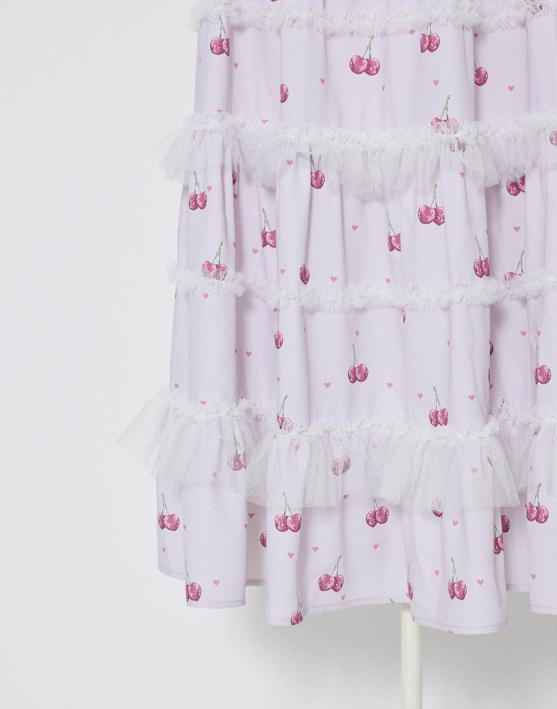 mellfy memory Sweet cherry long Dress