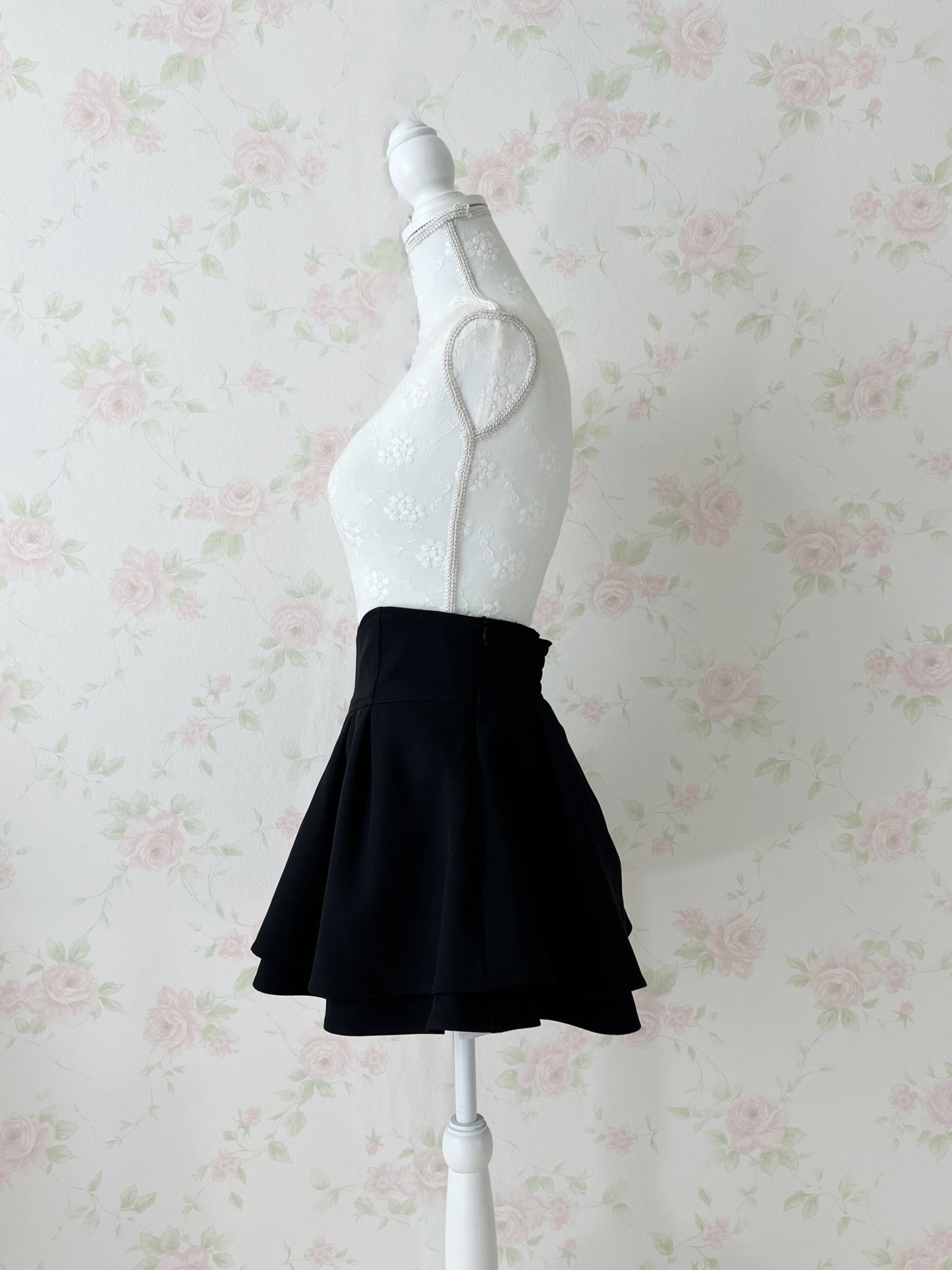Jiraikei High Waist Sukapan (Black)