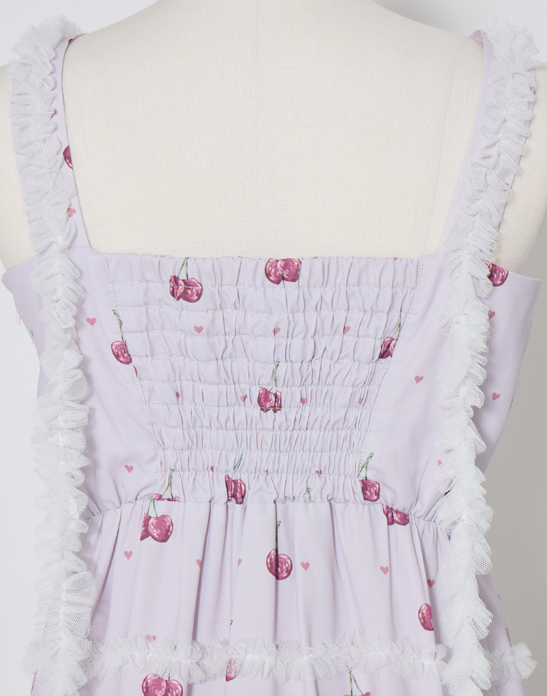 mellfy memory Sweet cherry long Dress