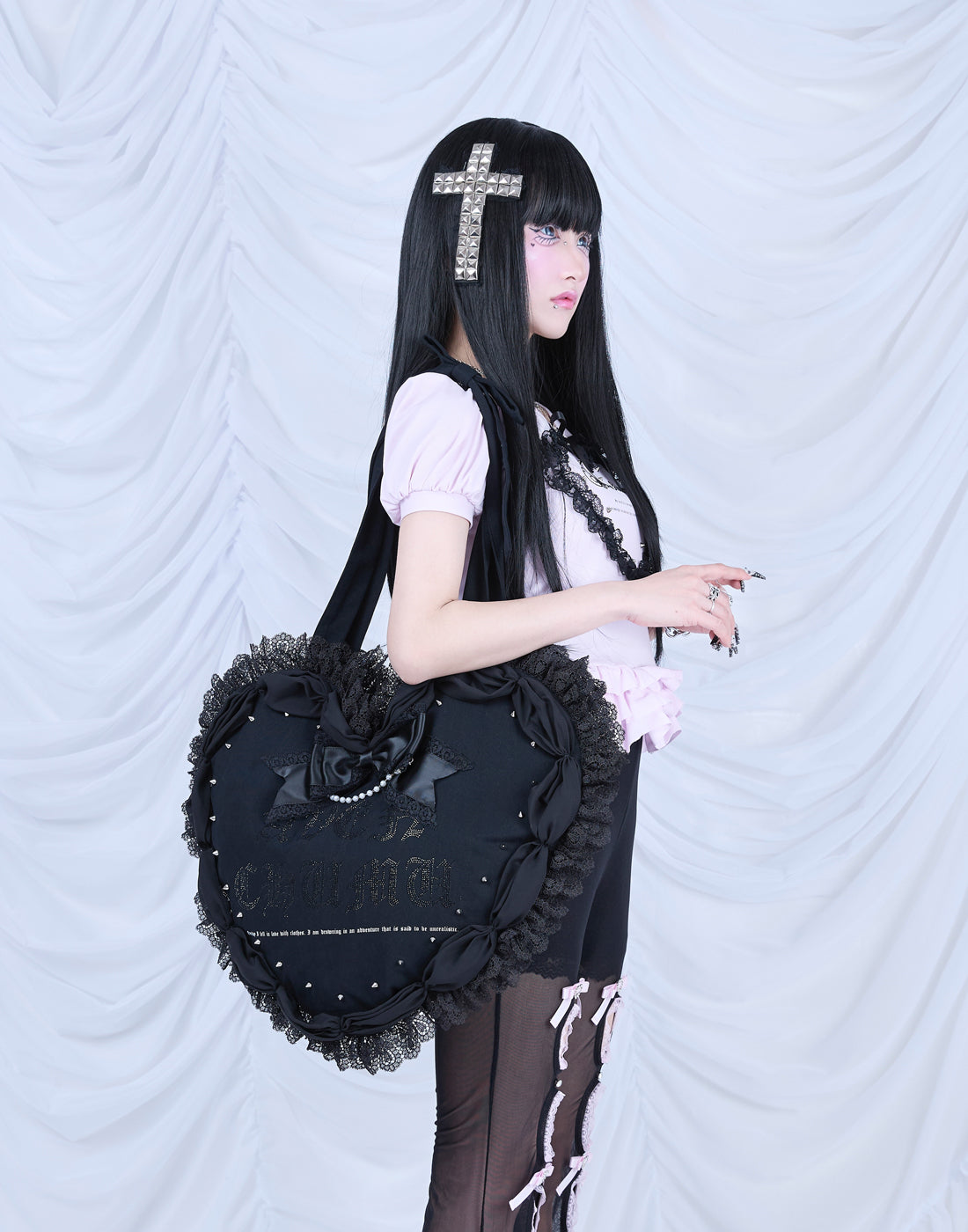 AVENCHUMU Love heart's cake tote bag