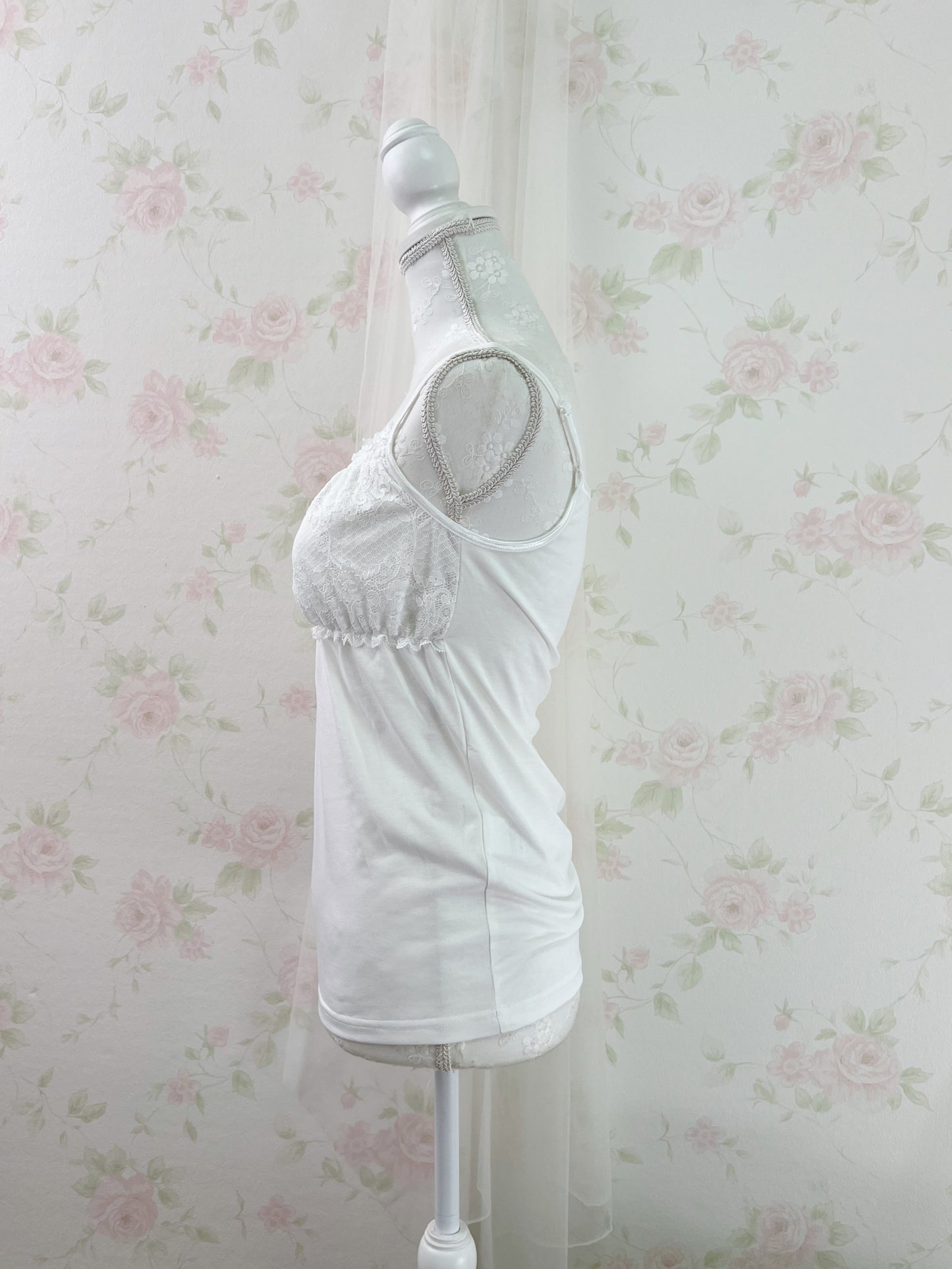 Honeys Lace Camisole (White)