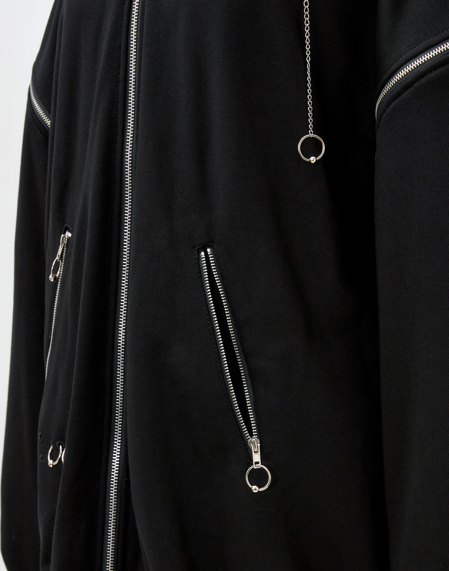 Punkish bad bunny zip outer
