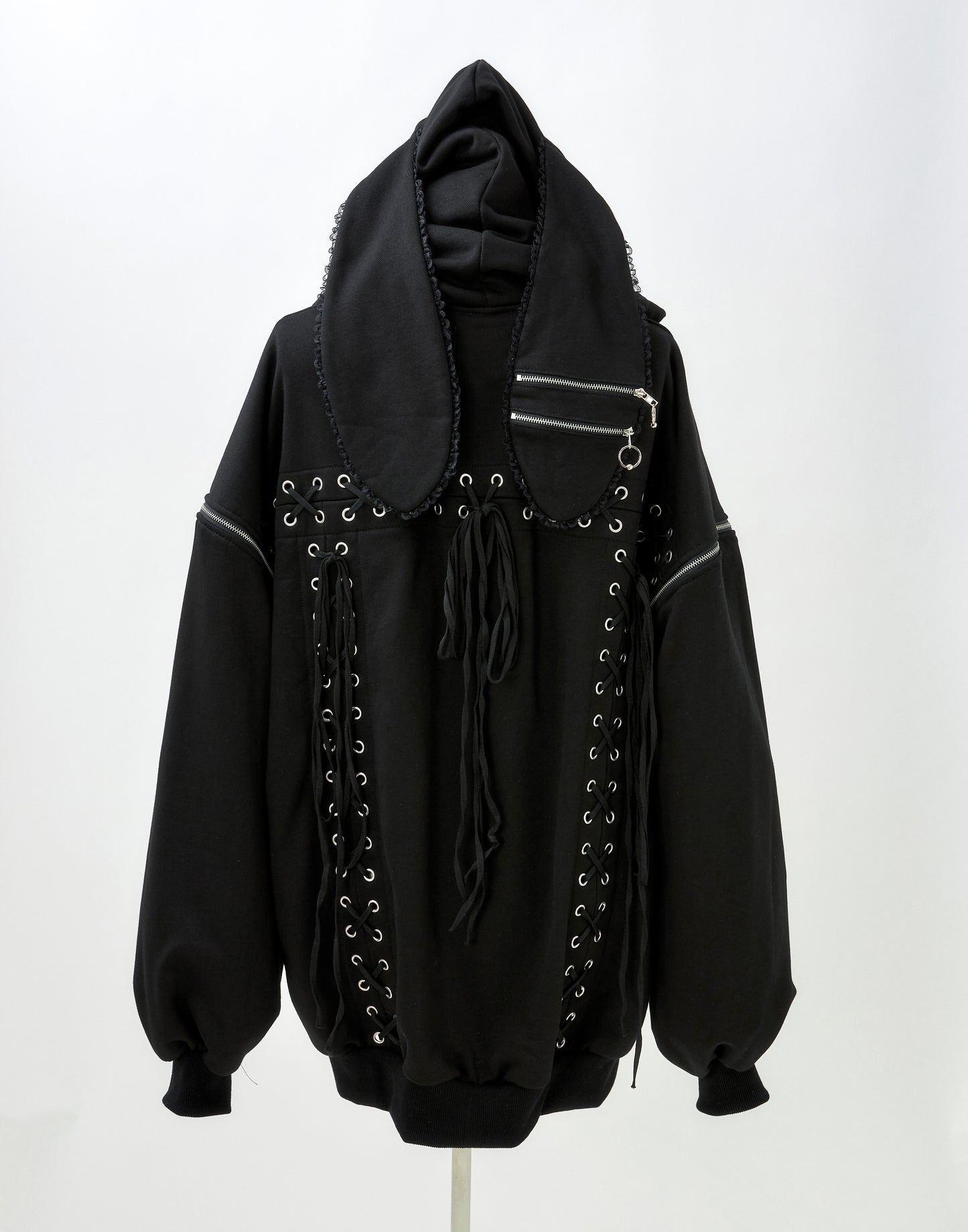 Punkish bad bunny zip outer