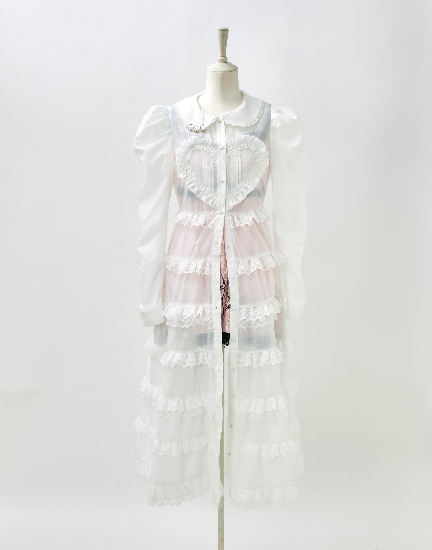 Full of tiered long dress