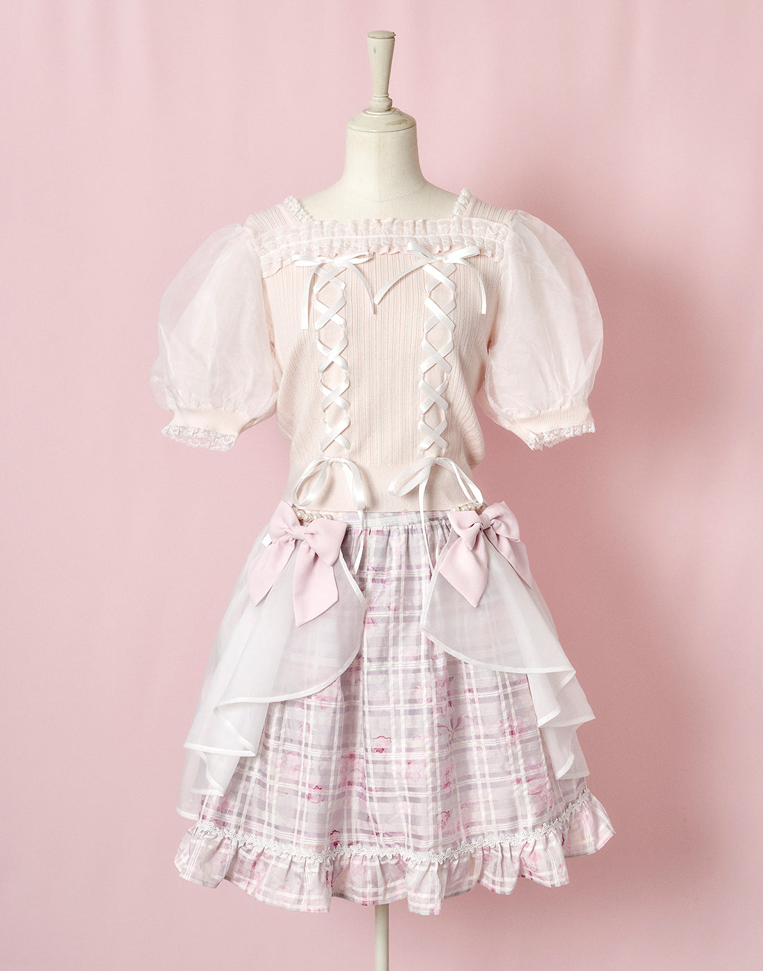 mellfy memory Hug me ribbon Top