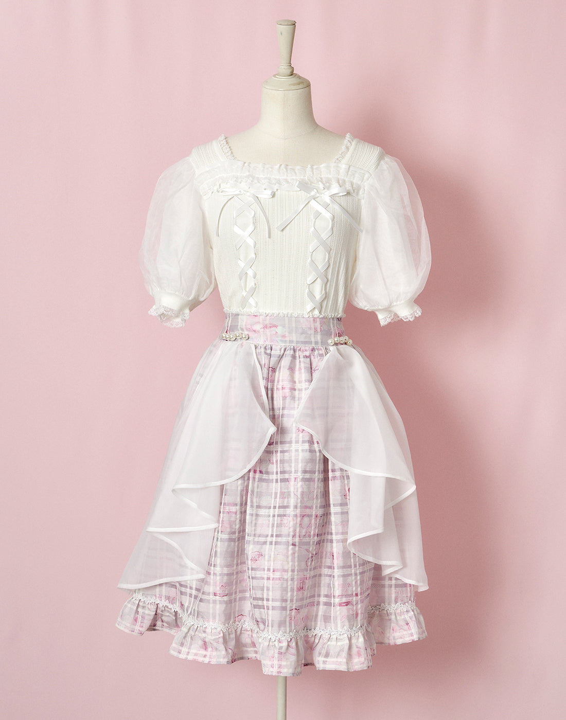 mellfy memory Hug me ribbon Top