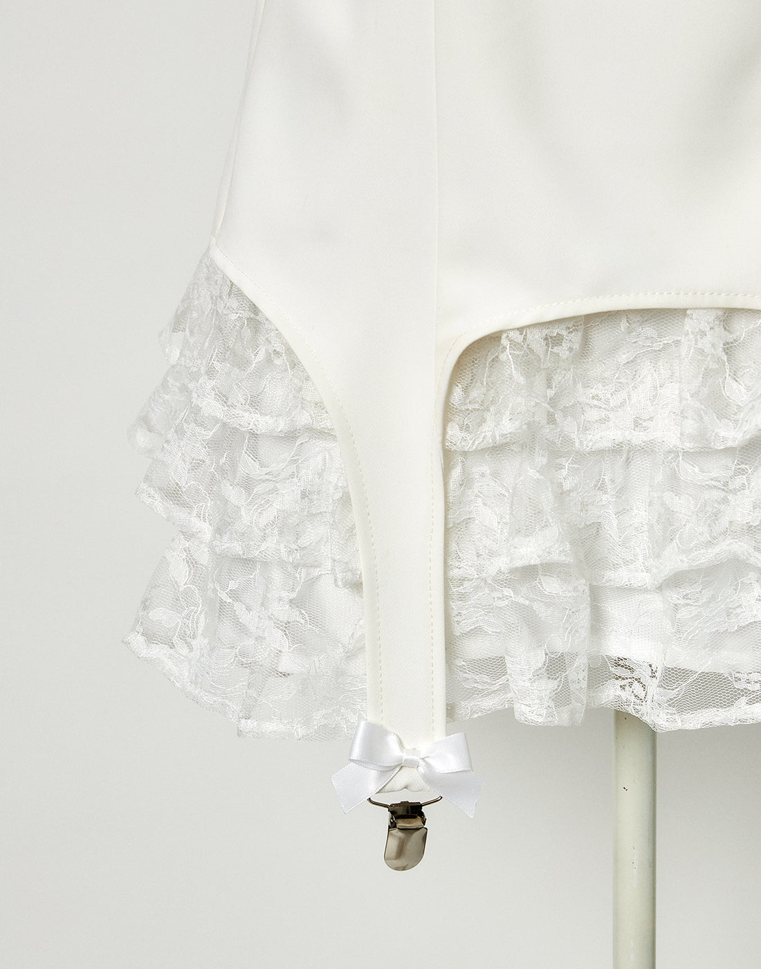 Buckle belt garter dress
