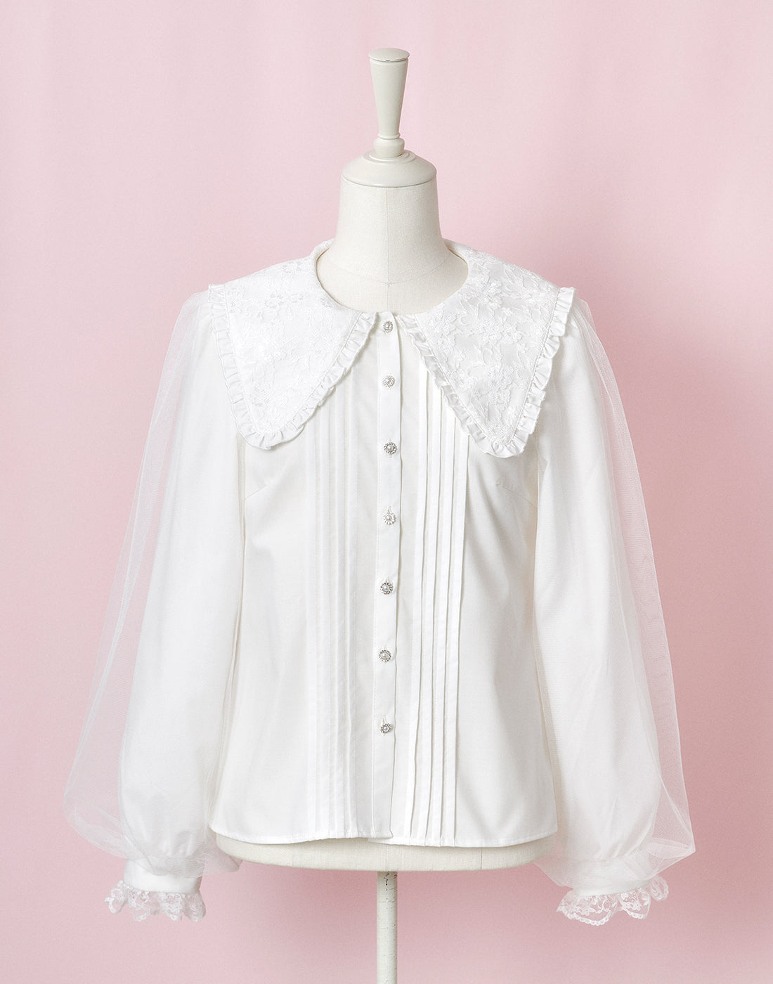 (September Delivery) mellfy memory Cute bunny lace Blouse