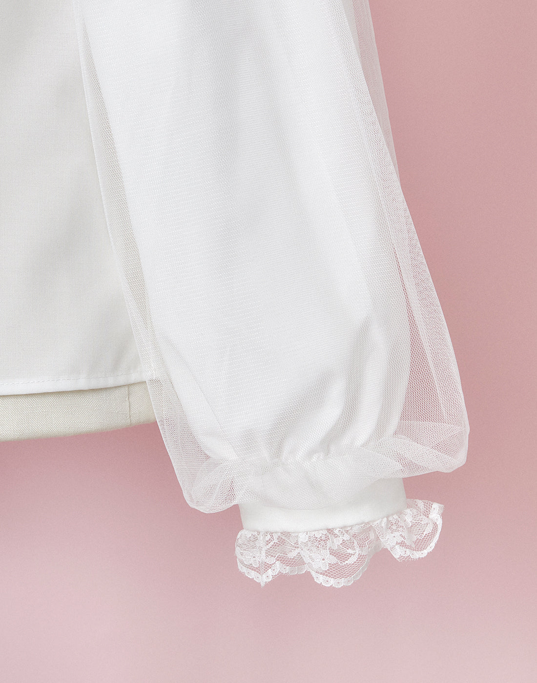 (September Delivery) mellfy memory Cute bunny lace Blouse