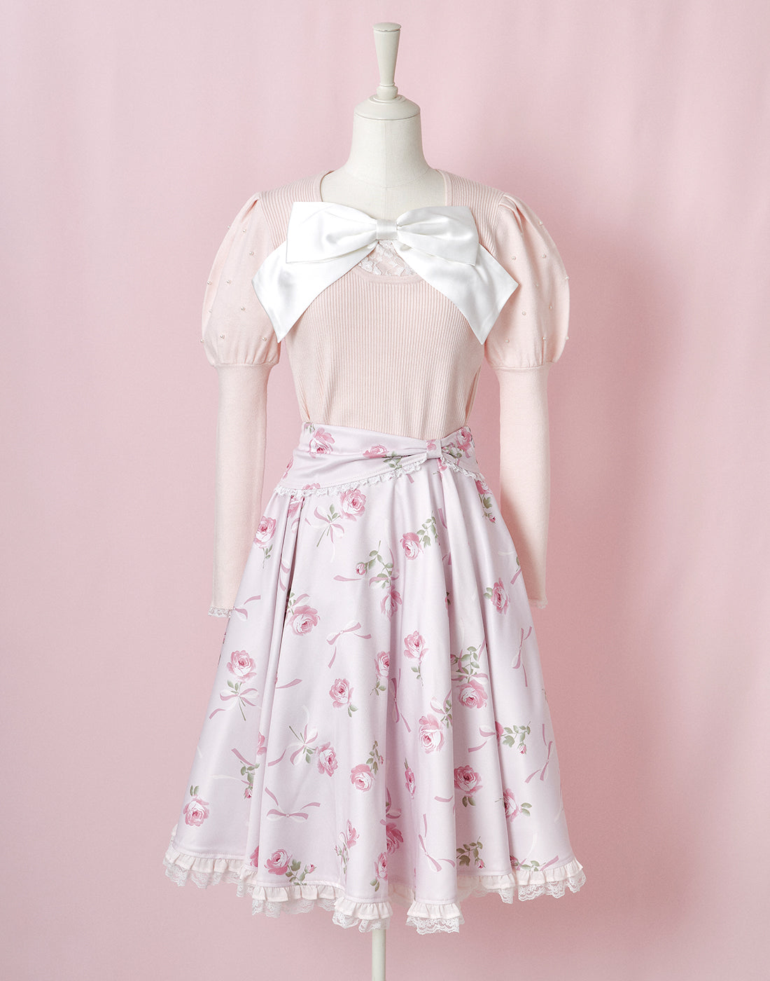 mellfy memory Hug me Sweet Rose Skirt