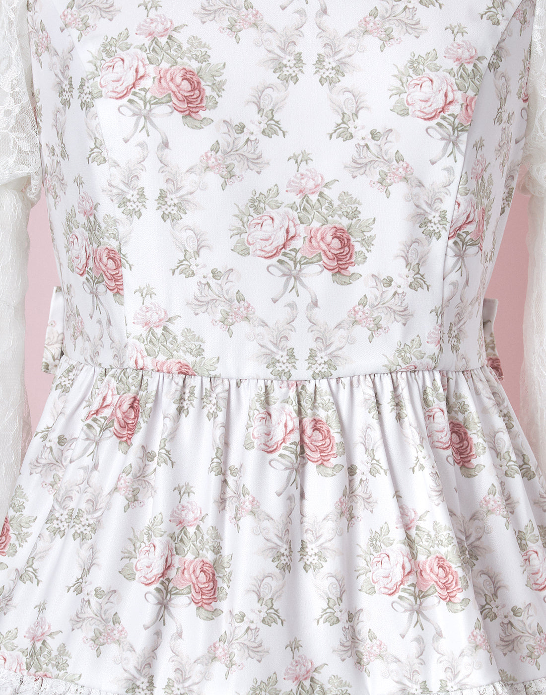 (October Delivery) mellfy memory Princess Rococo Rose Dress
