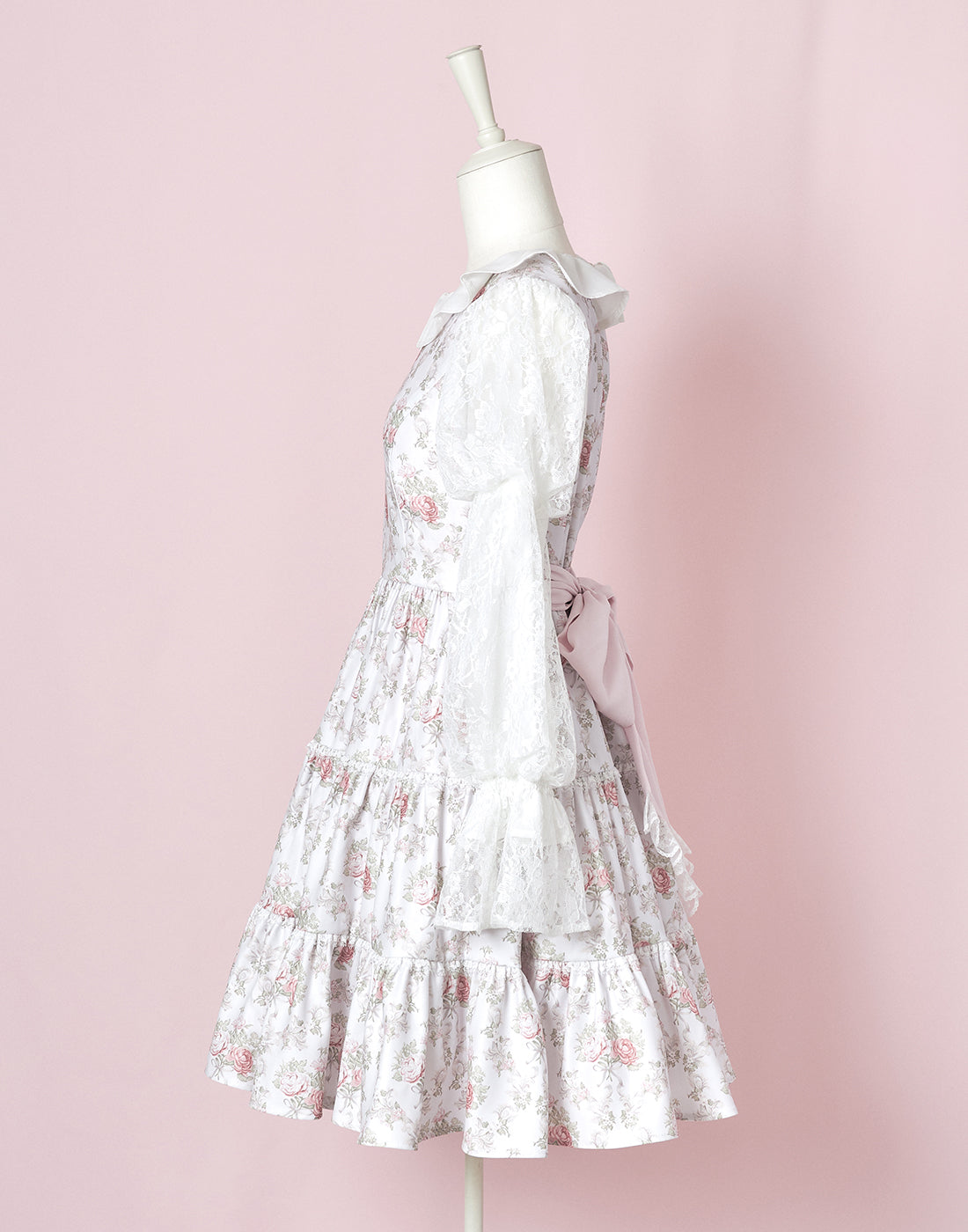 (October Delivery) mellfy memory Princess Rococo Rose Dress