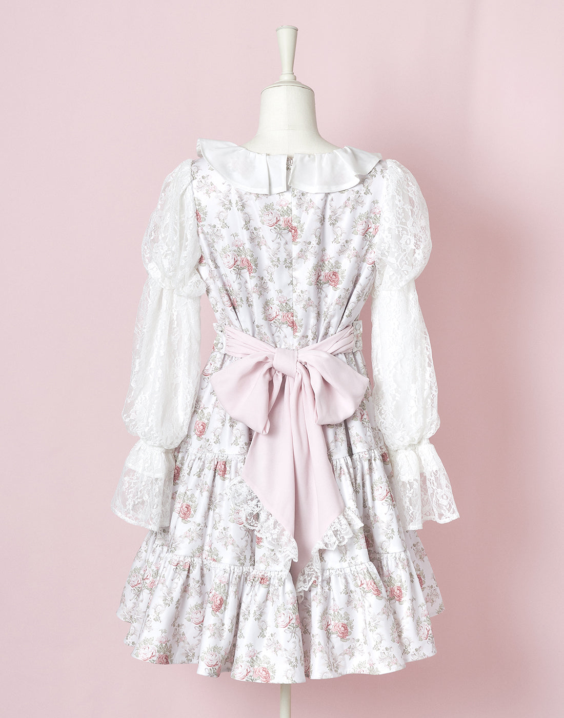 (October Delivery) mellfy memory Princess Rococo Rose Dress
