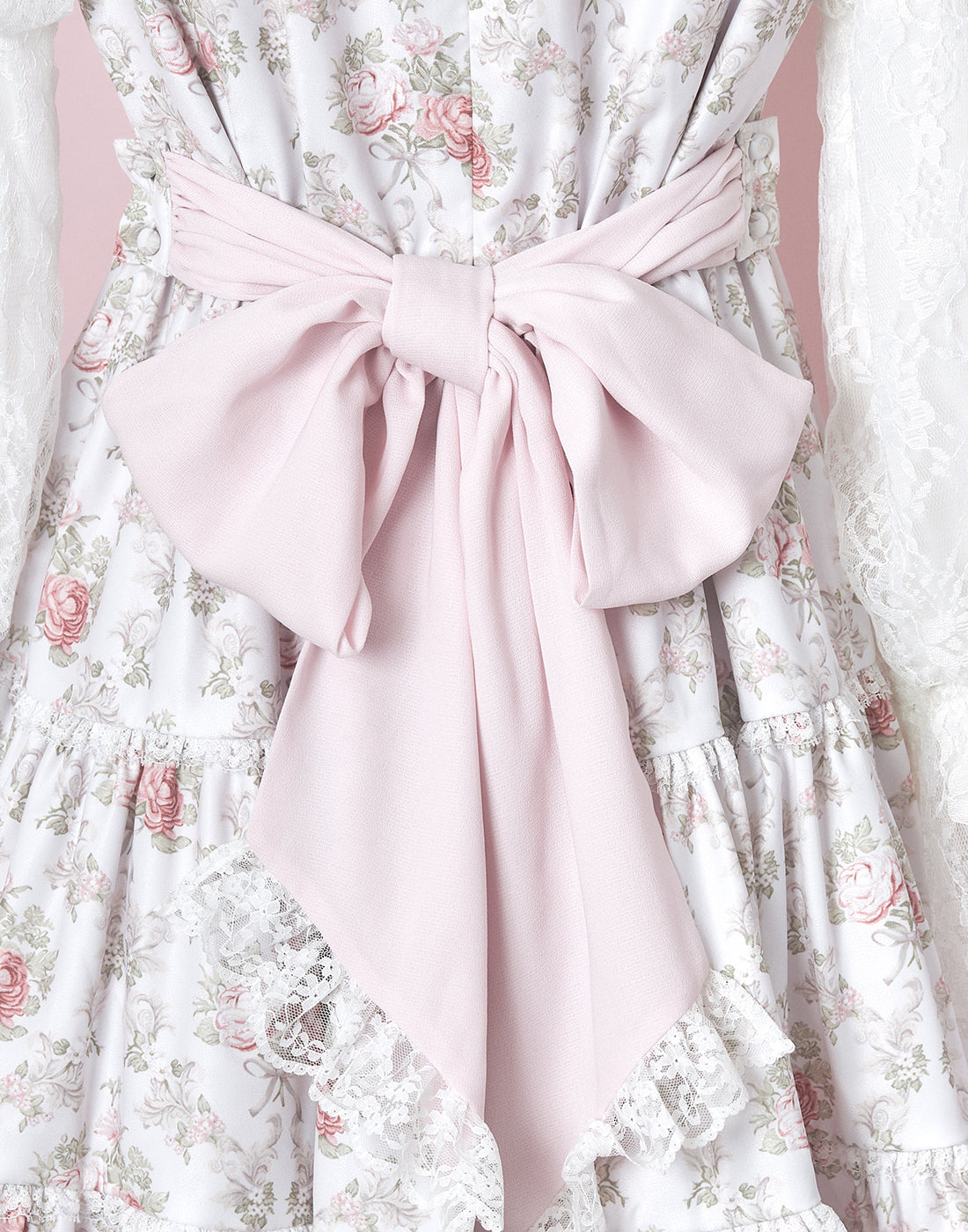 (October Delivery) mellfy memory Princess Rococo Rose Dress