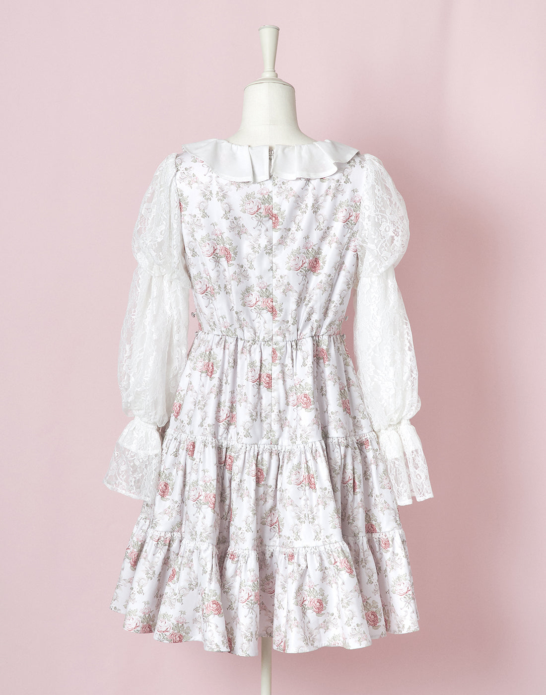 (October Delivery) mellfy memory Princess Rococo Rose Dress