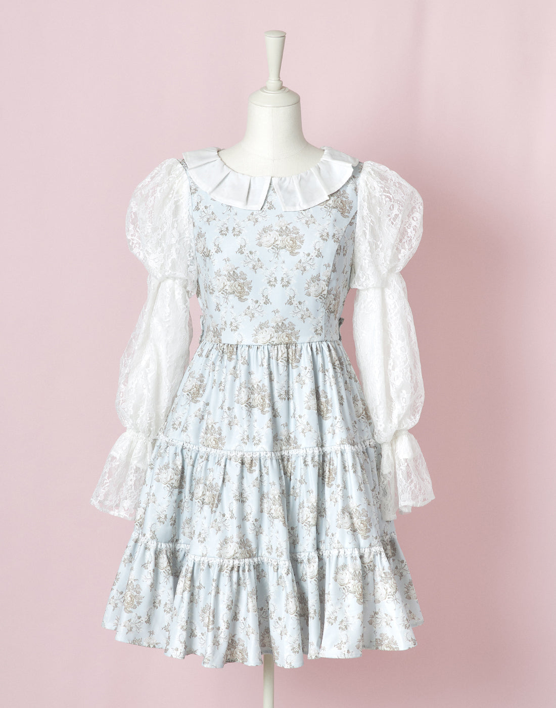 (October Delivery) mellfy memory Princess Rococo Rose Dress