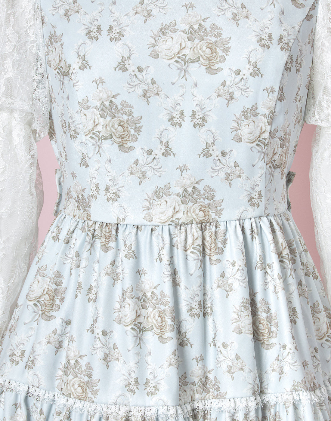 (October Delivery) mellfy memory Princess Rococo Rose Dress