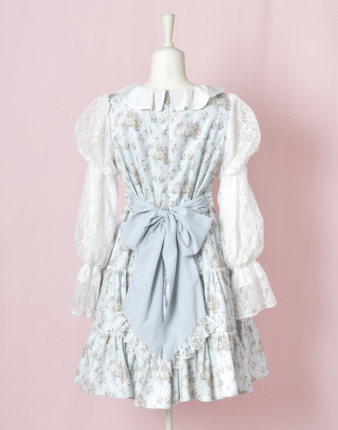 (October Delivery) mellfy memory Princess Rococo Rose Dress