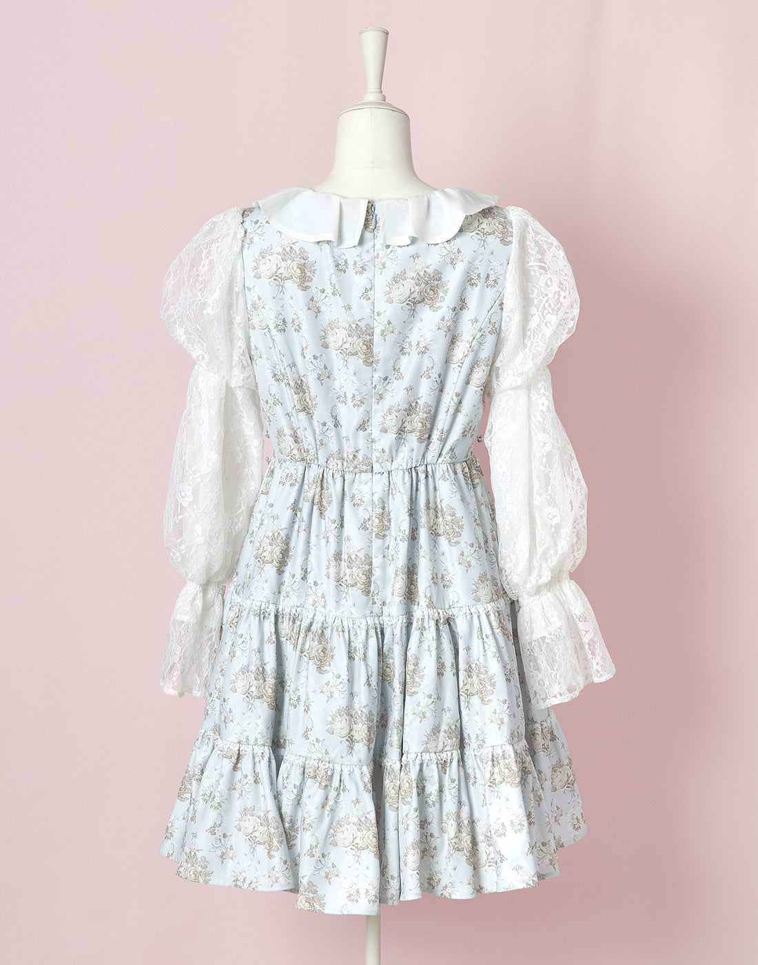 (October Delivery) mellfy memory Princess Rococo Rose Dress