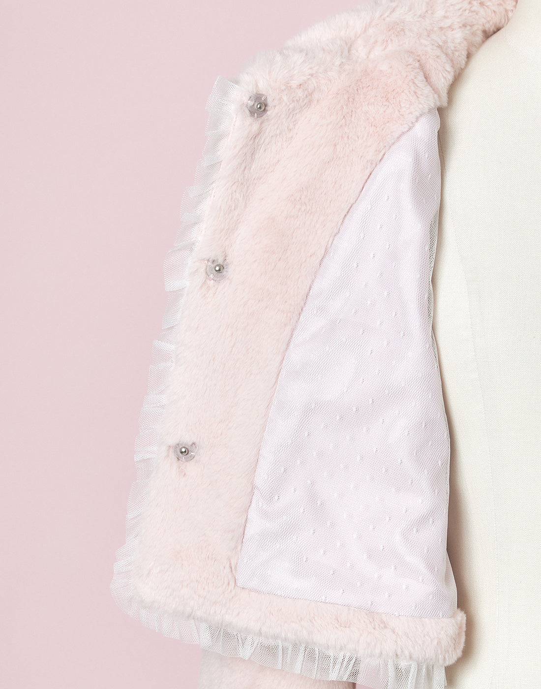 mellfy memory Fluffy milky fur Jacket