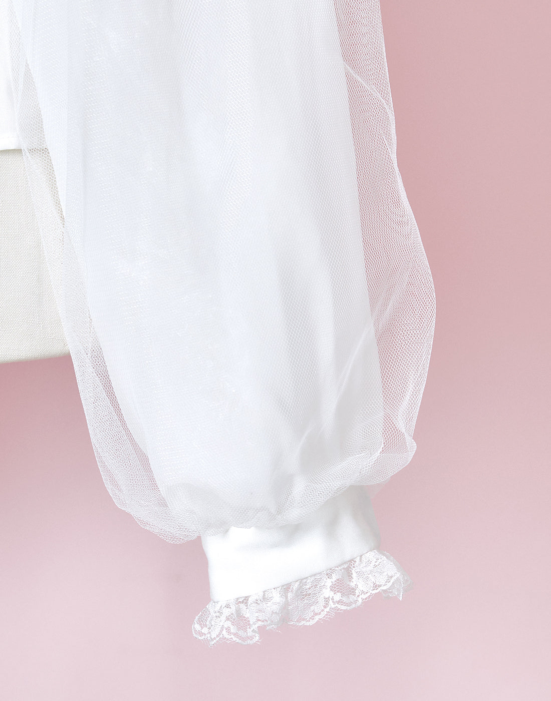 mellfy memory Dreamy mini ribbon cape Blouse