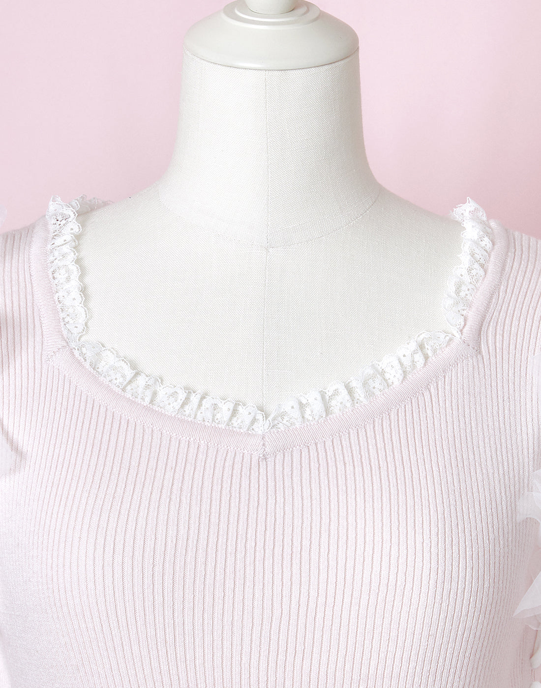 <March Delivery> mellfy memory Fairy flower sleeve Top