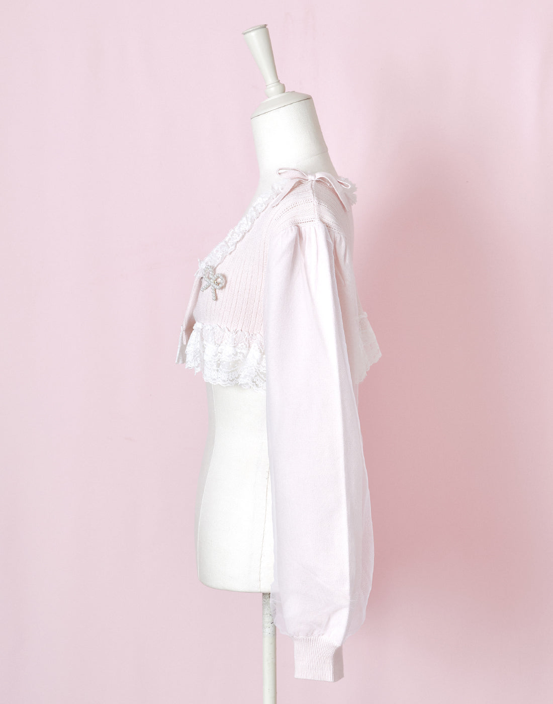 <March Delivery> mellfy memory Like sugar candy Knit Bolero