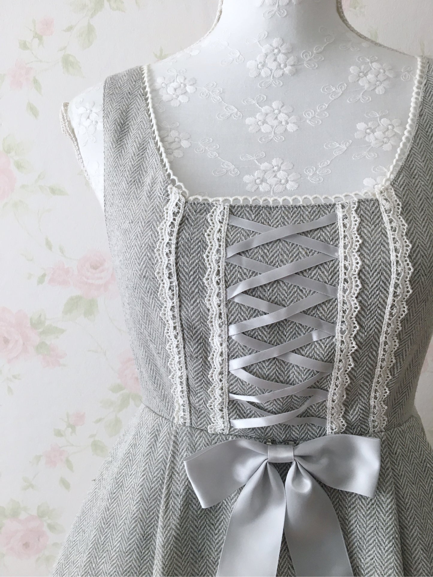 Amavel Back Laced Up Jumper Dress