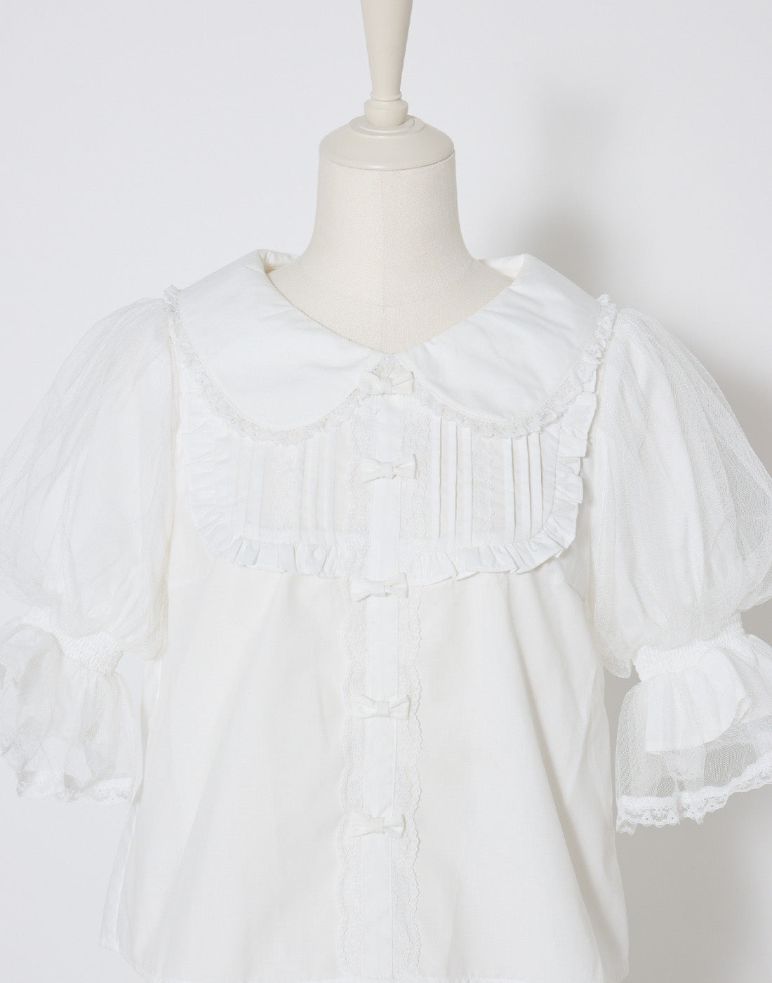 mellfy memory Dreamy mini ribbon Blouse