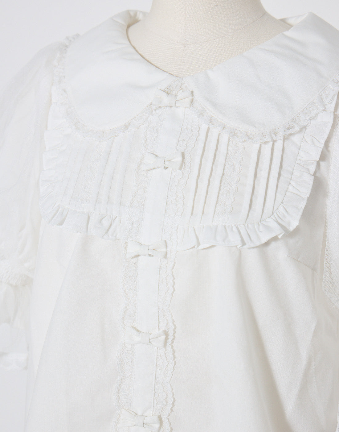 mellfy memory Dreamy mini ribbon Blouse