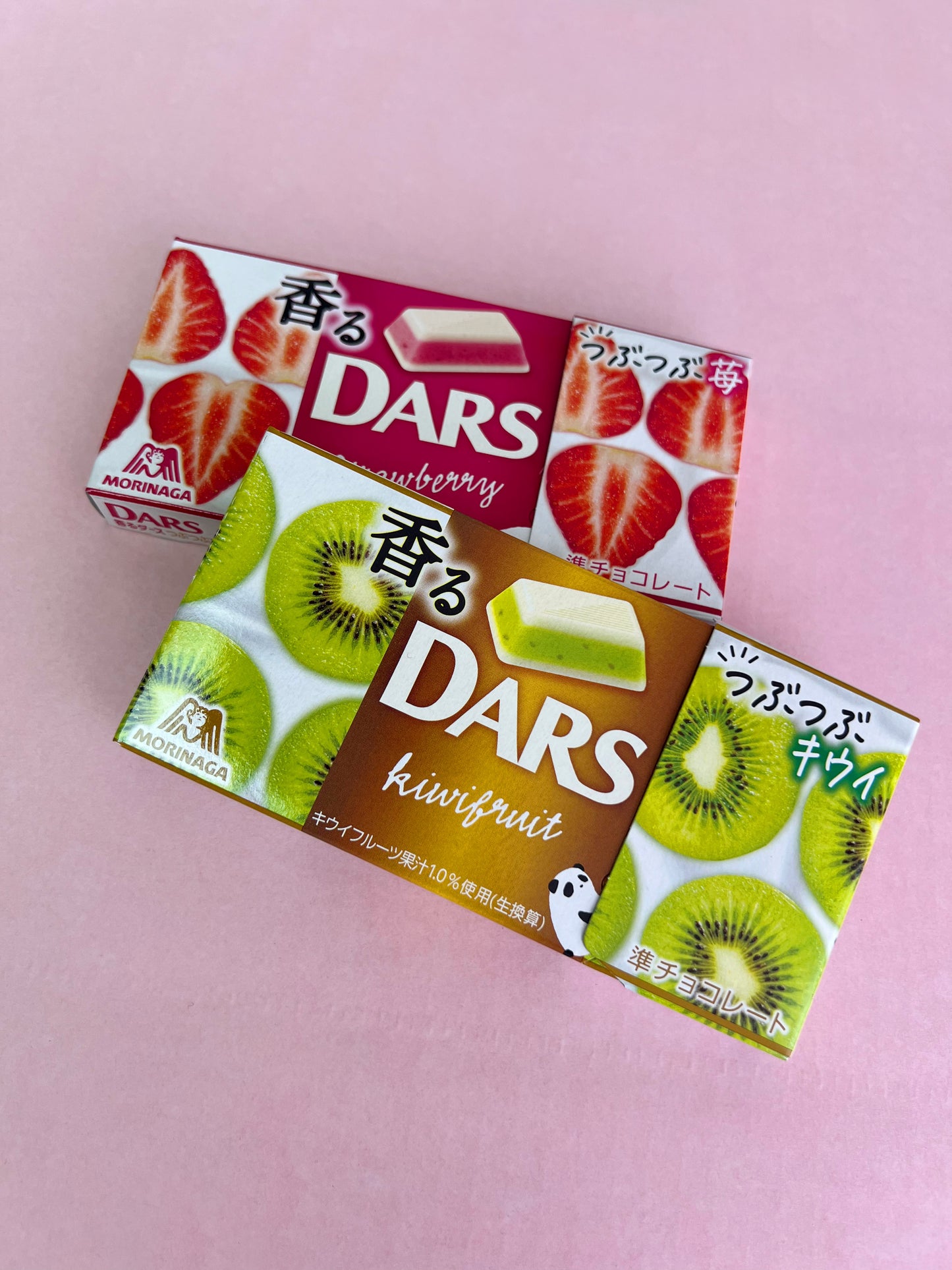 MORINAGA DARS Kiwifruit 2 Layered Chocolate