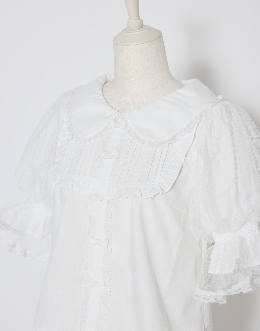 mellfy memory Dreamy mini ribbon Blouse
