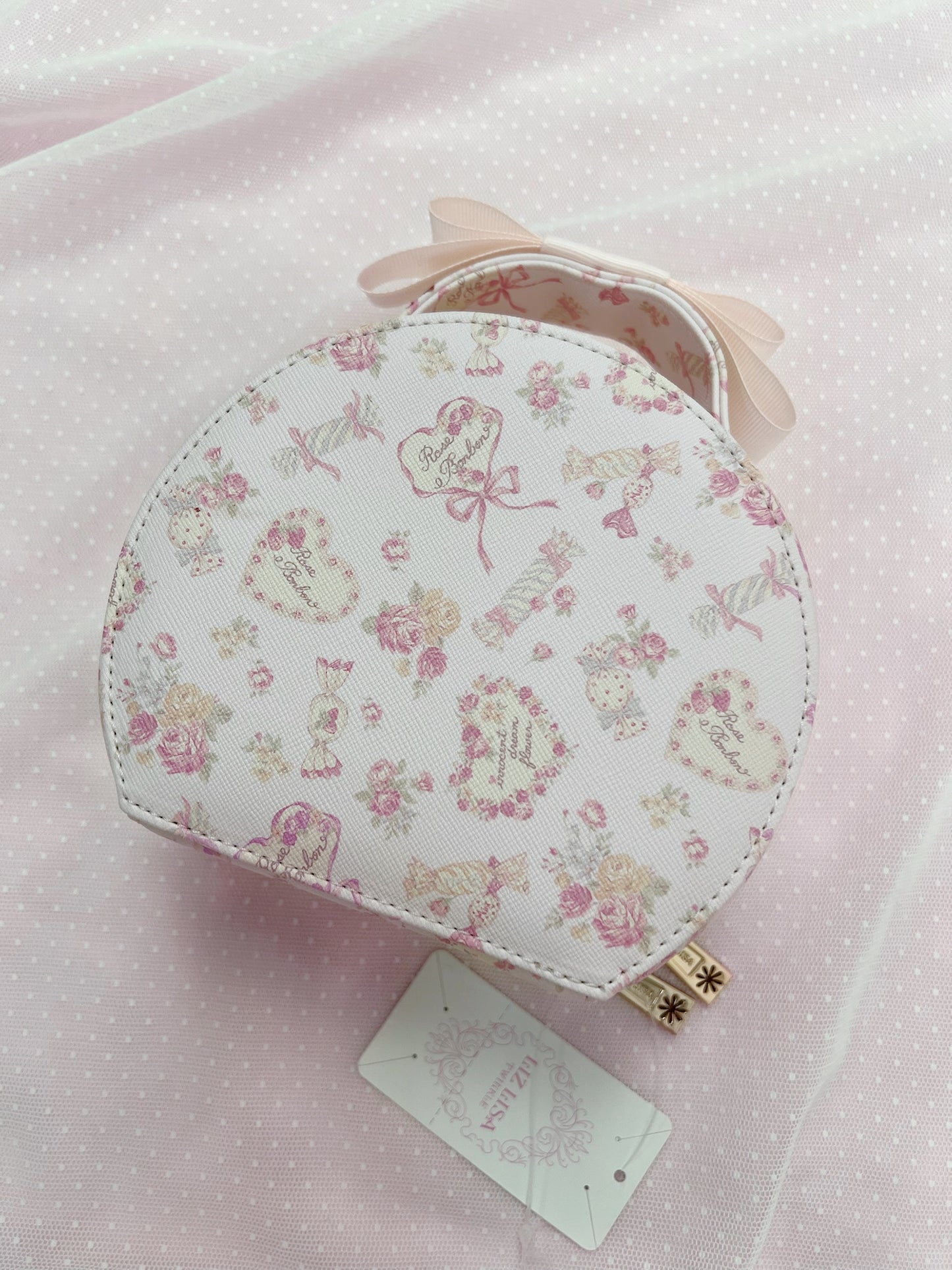 LIZ LISA Candy Rose Vanity Pouch