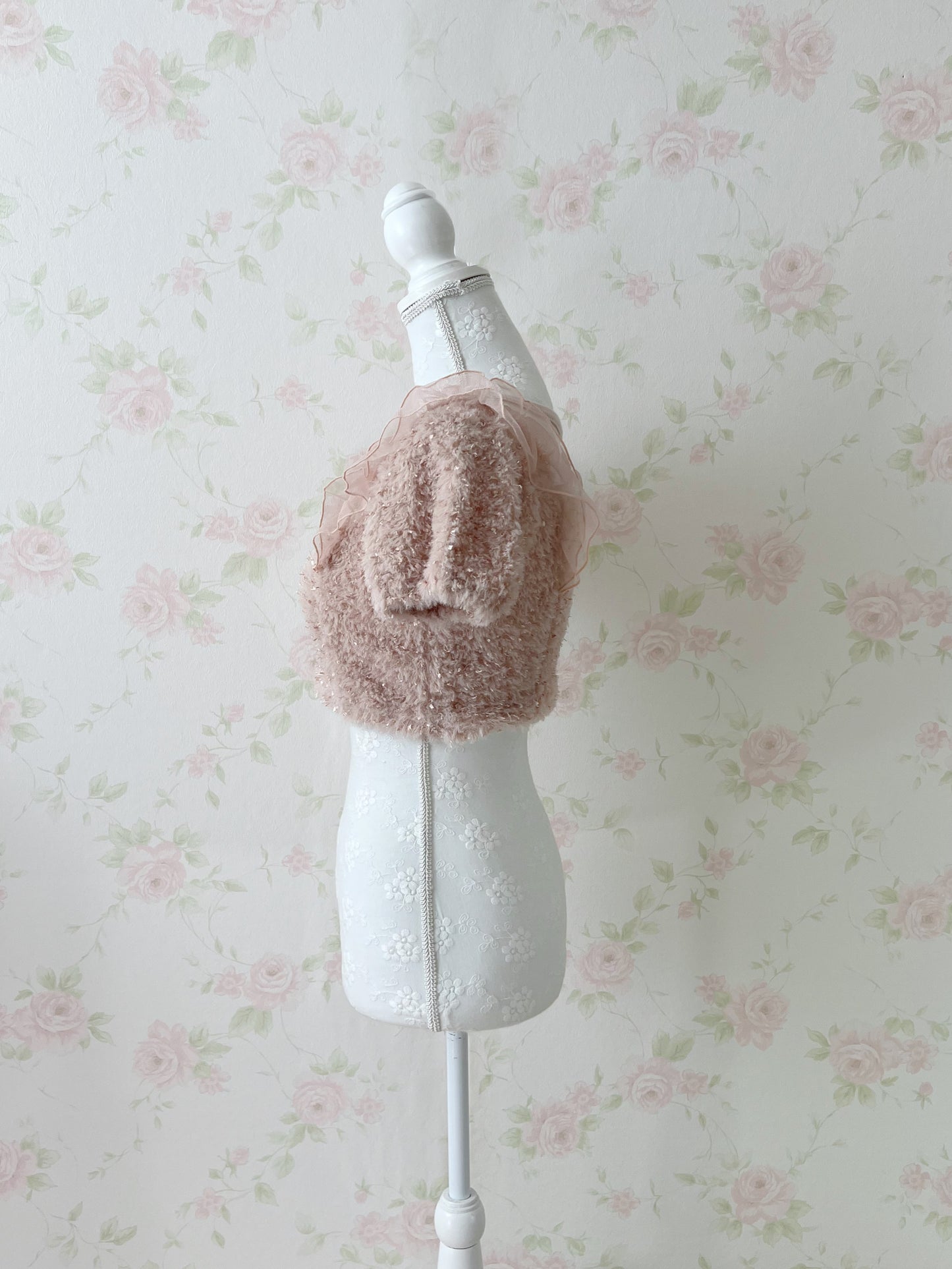 LIZ LISA Poodle Fur Short Top