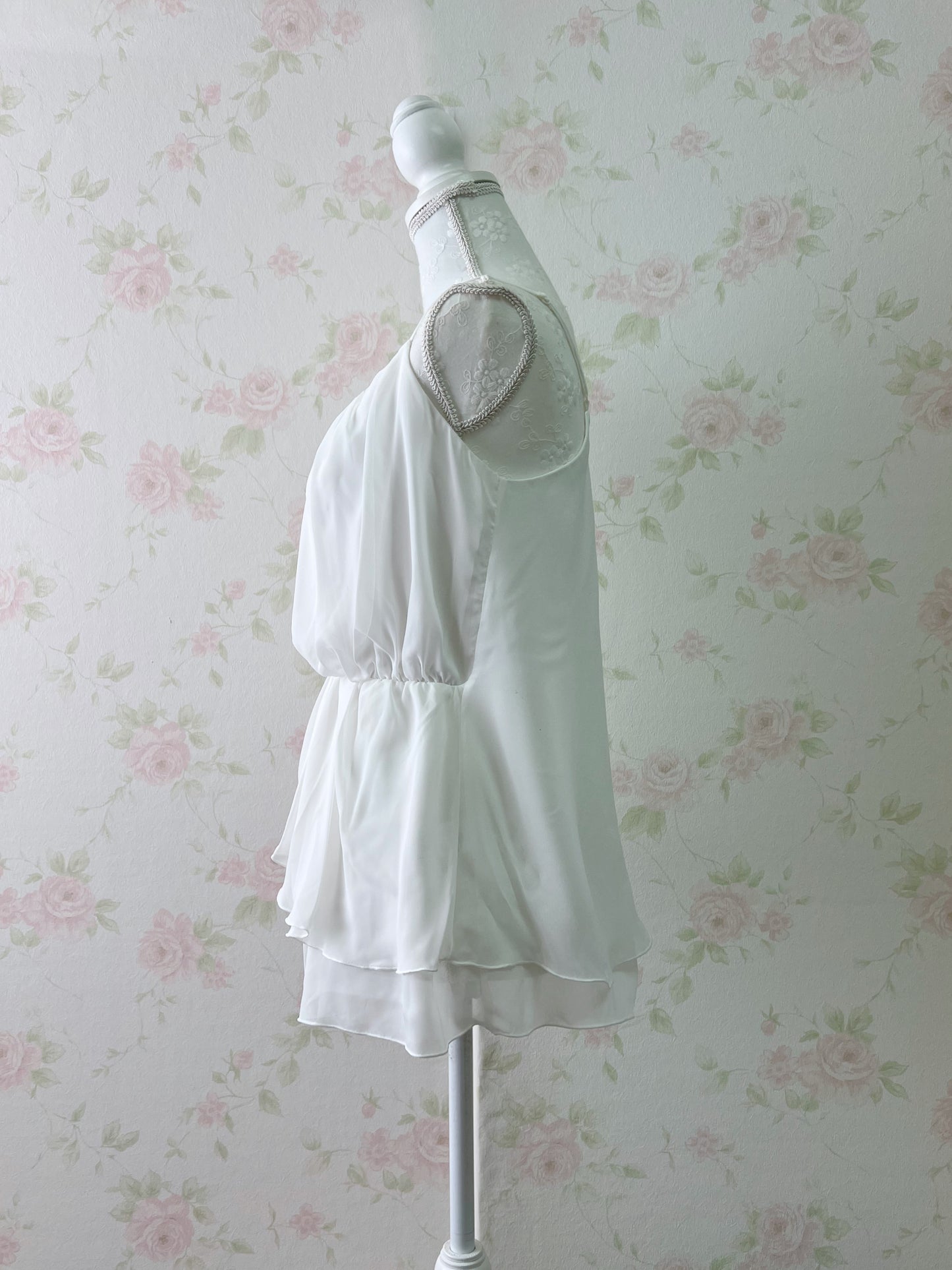 rienda Chiffon Camisole (White)