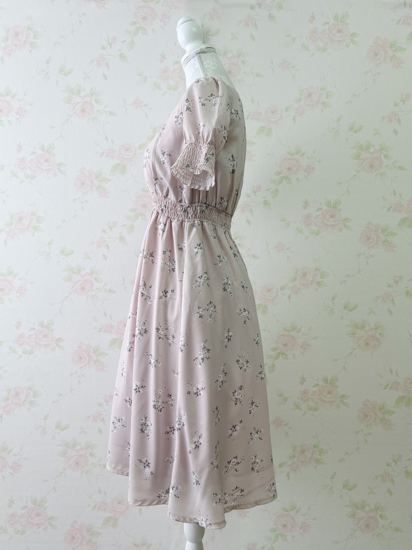 evelyn Innocent Floral Long Dress
